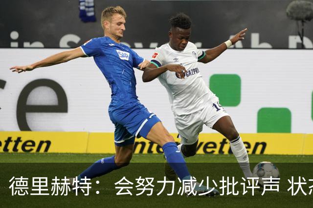德里赫特：会努力减少批评声 状态还没达到100%